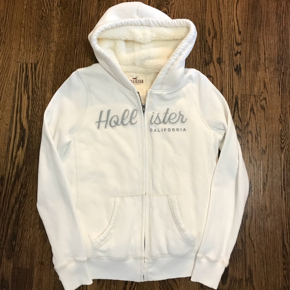 💖Hollister Sherpa Lined Hoodie